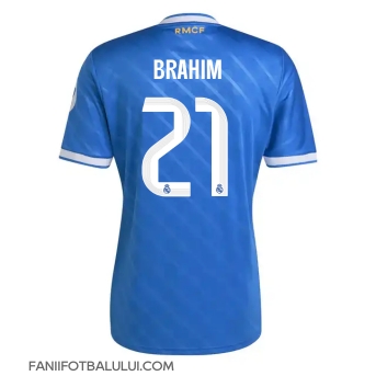 Real Madrid Brahim Diaz #21 Tricou Fotbal Replică 2025-26 Barbati Treilea